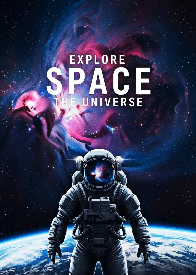 Astronaut Exploring Space