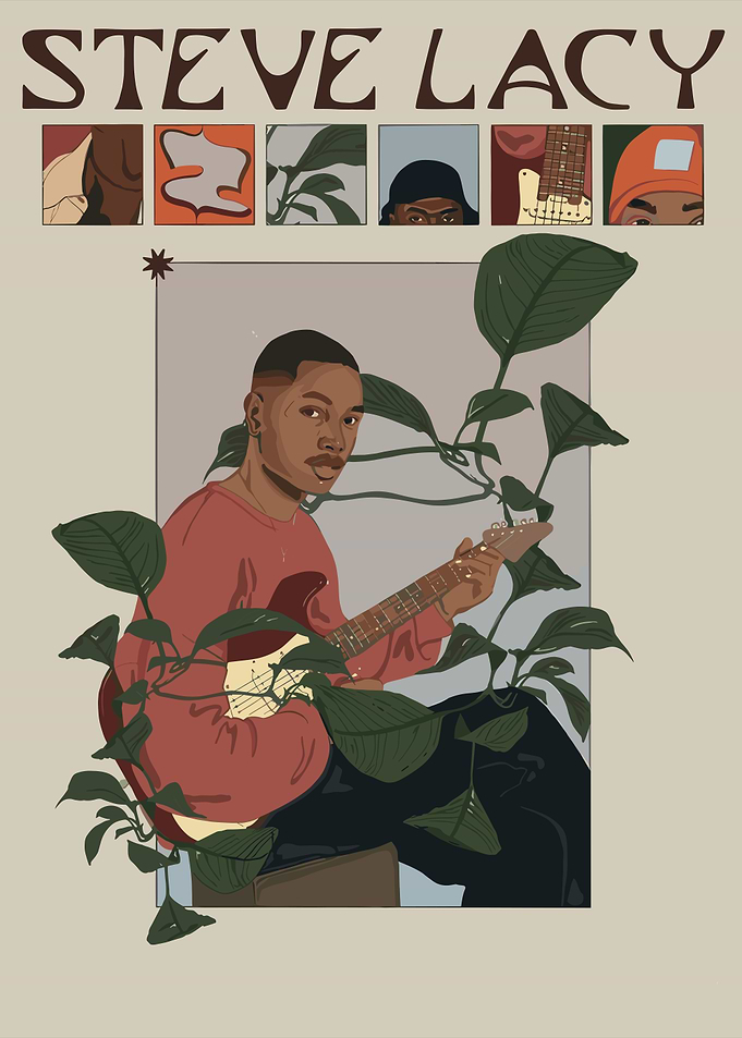 Steve Lacy with Guitar and Plants
