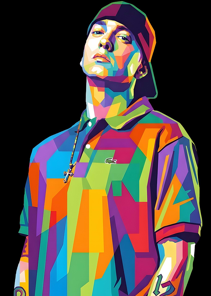 Eminem Pop Art Portrait