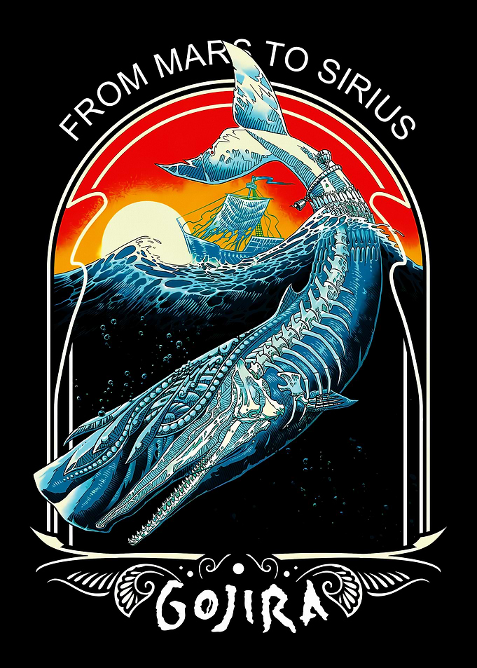 Gojira From Mars to Sirius Whale