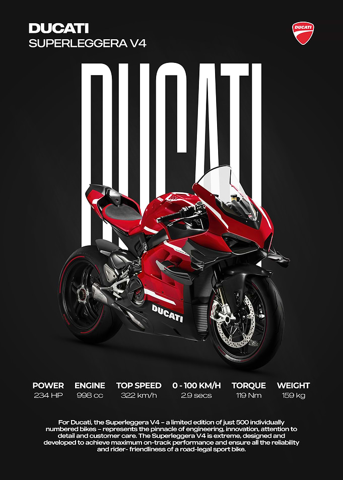 Ducati Superleggera V4 Motorcycle
