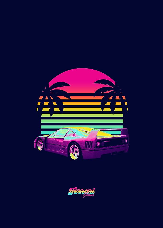 Retro Ferrari F40