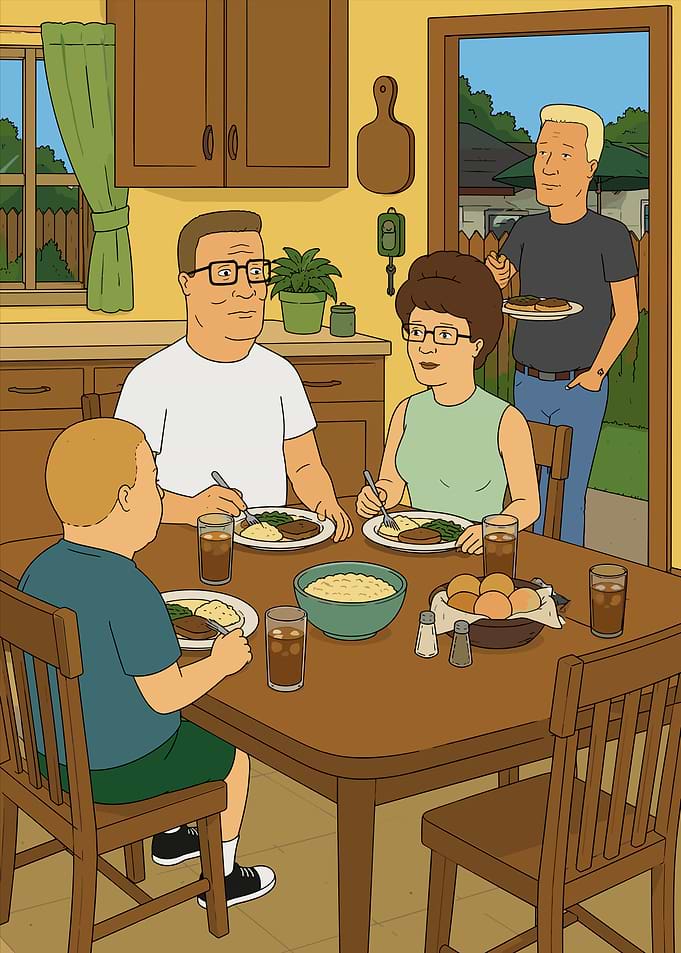 King of the Hill Family Dinner