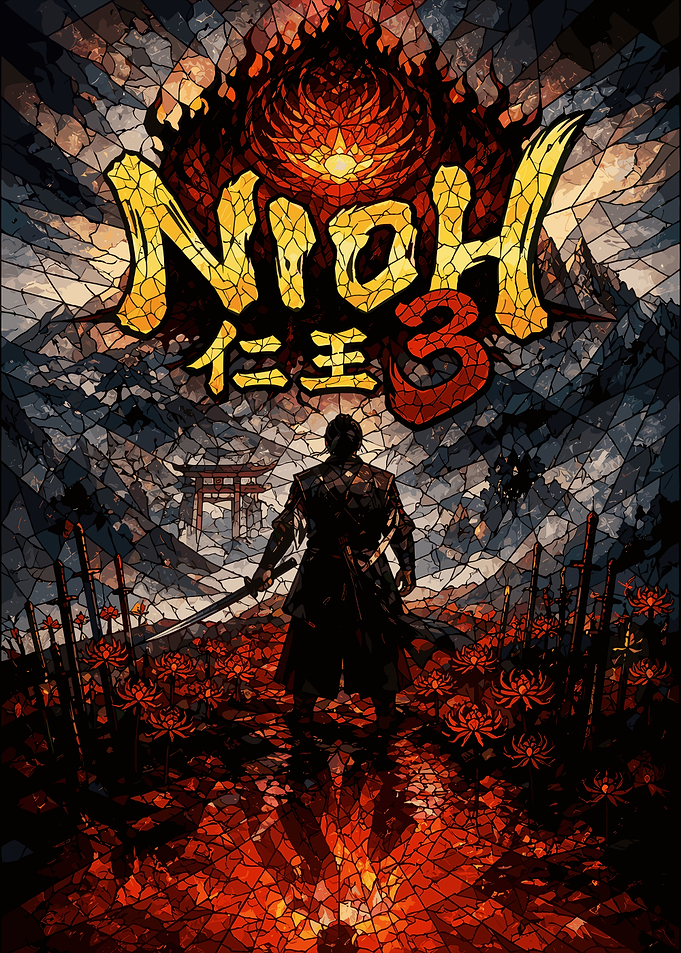 Nioh 3 Samurai Game Art
