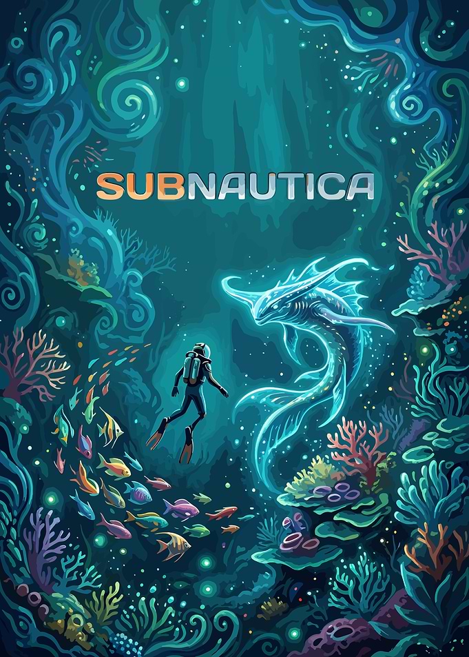 Subnautica Game Art