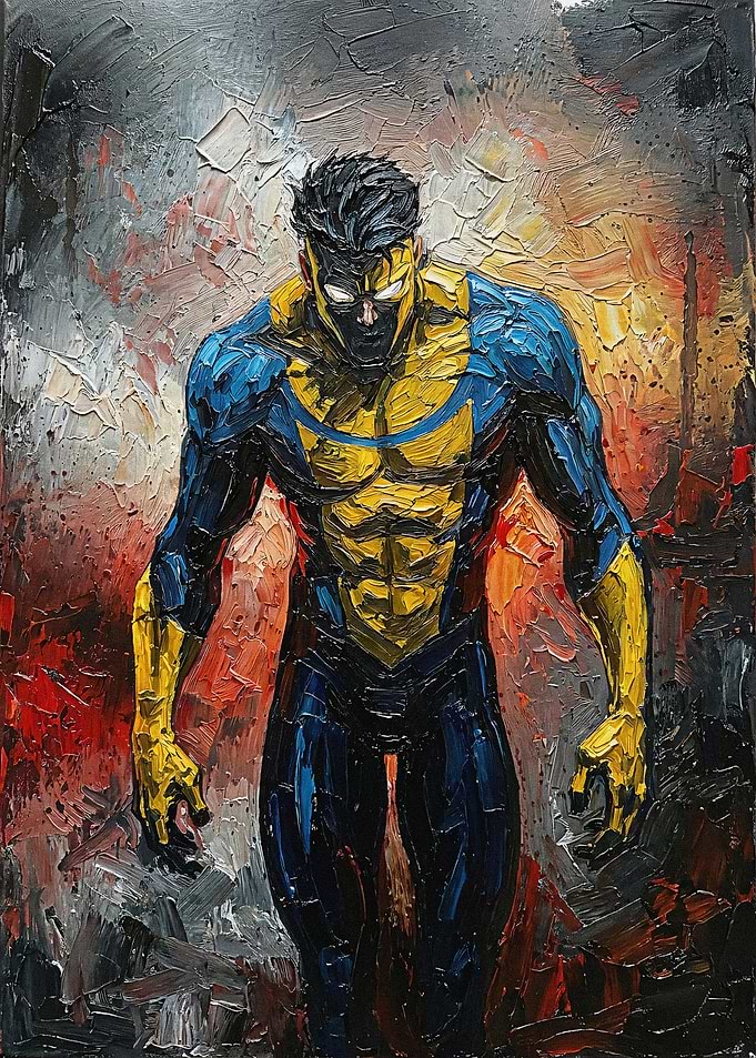 Invincible Oil Painting