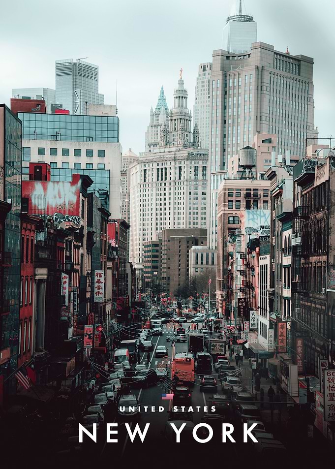 New York City Street Scene