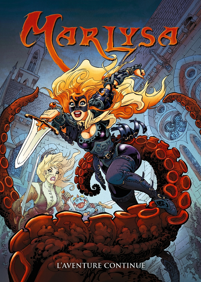 Marilysa Comic Book Cover