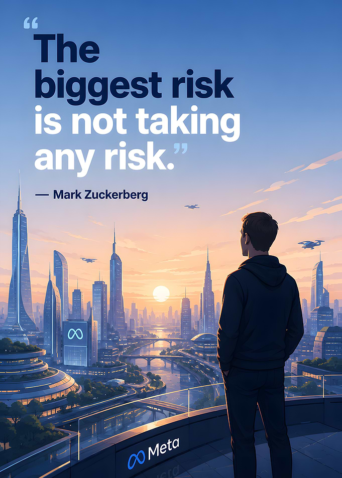 Mark Zuckerberg quote on futuristic city