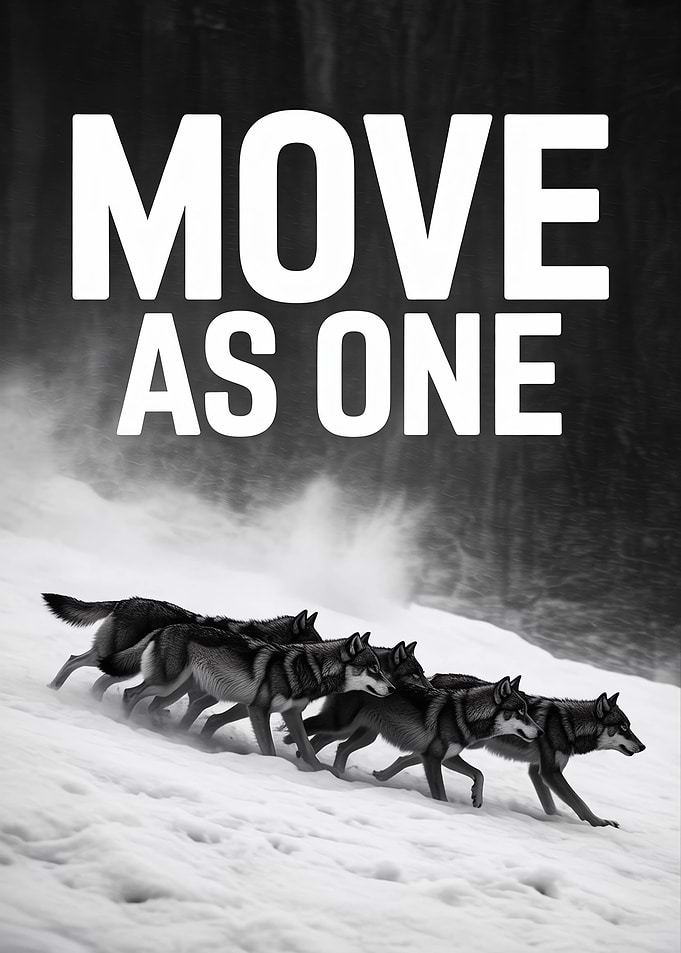 Move as One Pack of Wolves