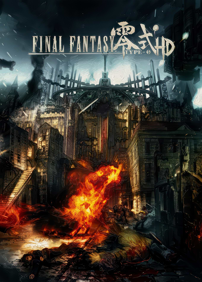 Final Fantasy Type-0 HD Cover Art