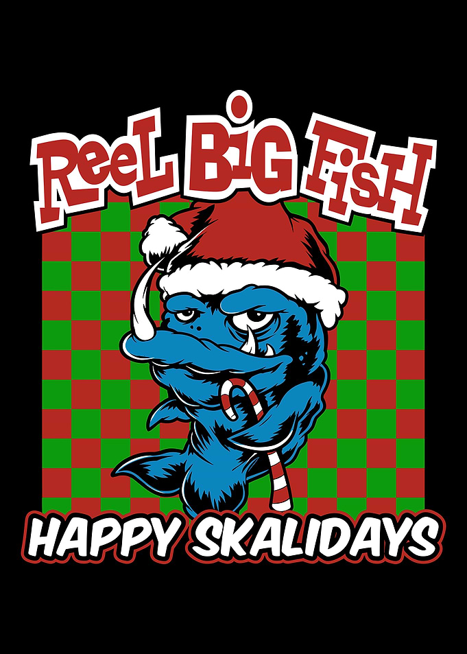 Reel Big Fish Happy Skalidays Cartoon