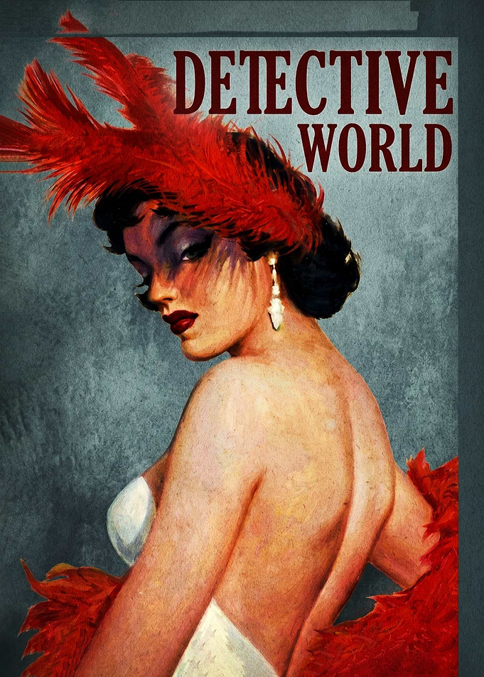 Detective World Vintage Poster