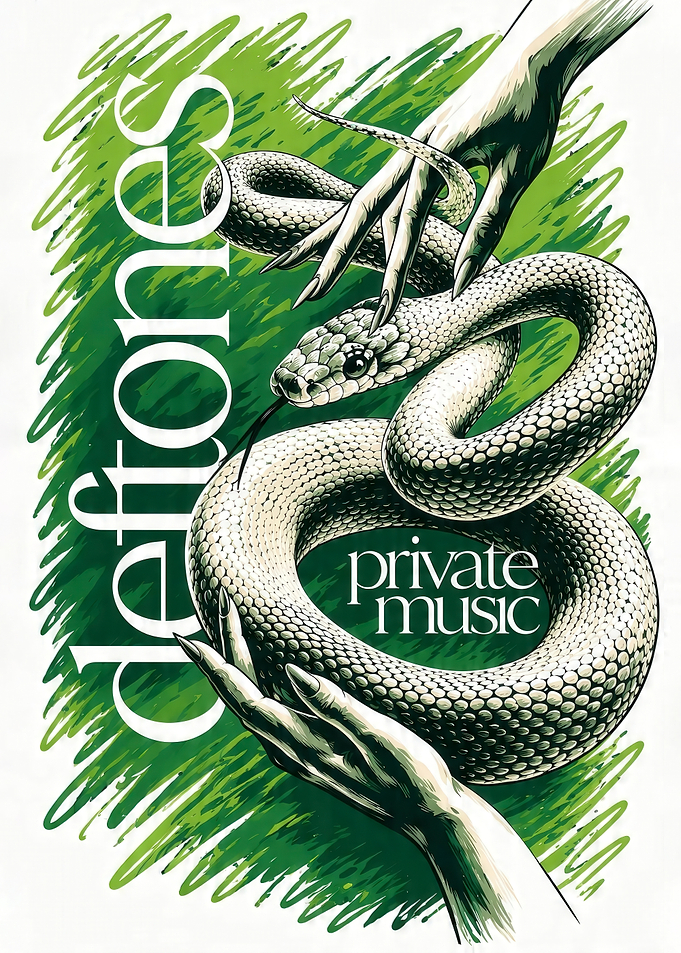 Deftones Private Music Snake Art