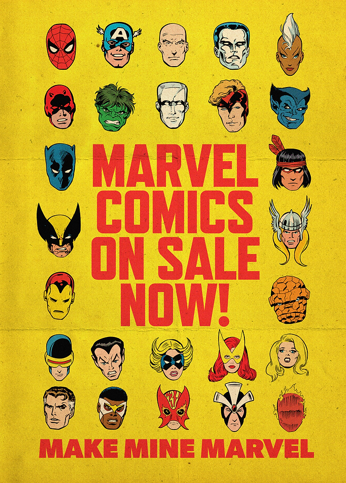 Marvel Comics On Sale Now Character Grid