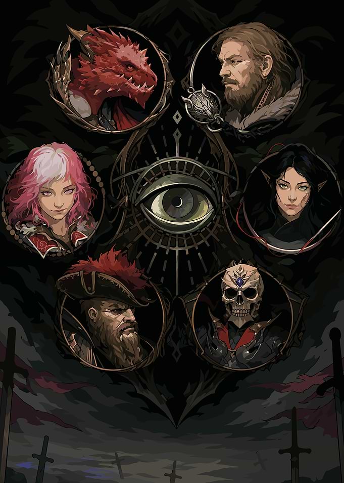 Divinity: Original Sin 2 Fantasy Character Portraits