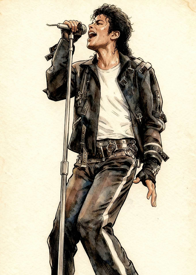 Michael Jackson Singing