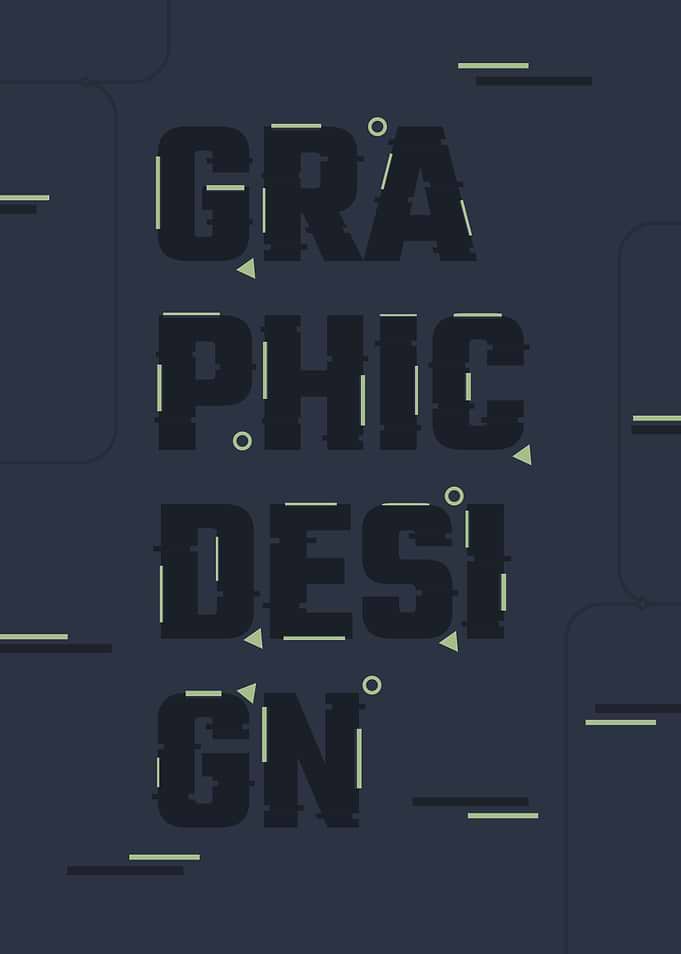 Graphic Design Text Art