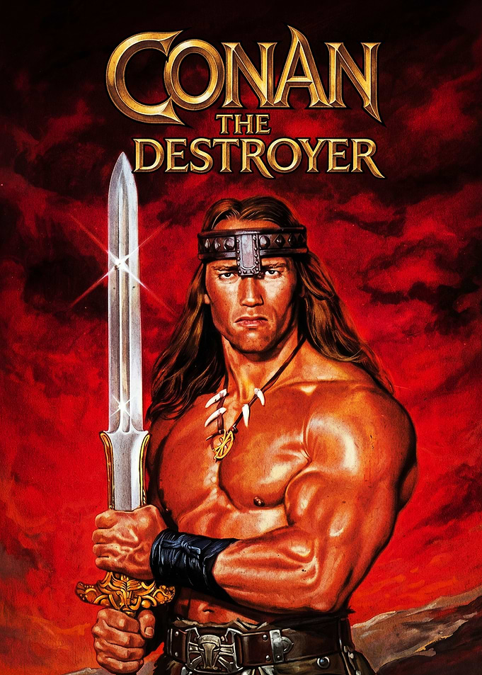 Conan the Destroyer Movie Poster