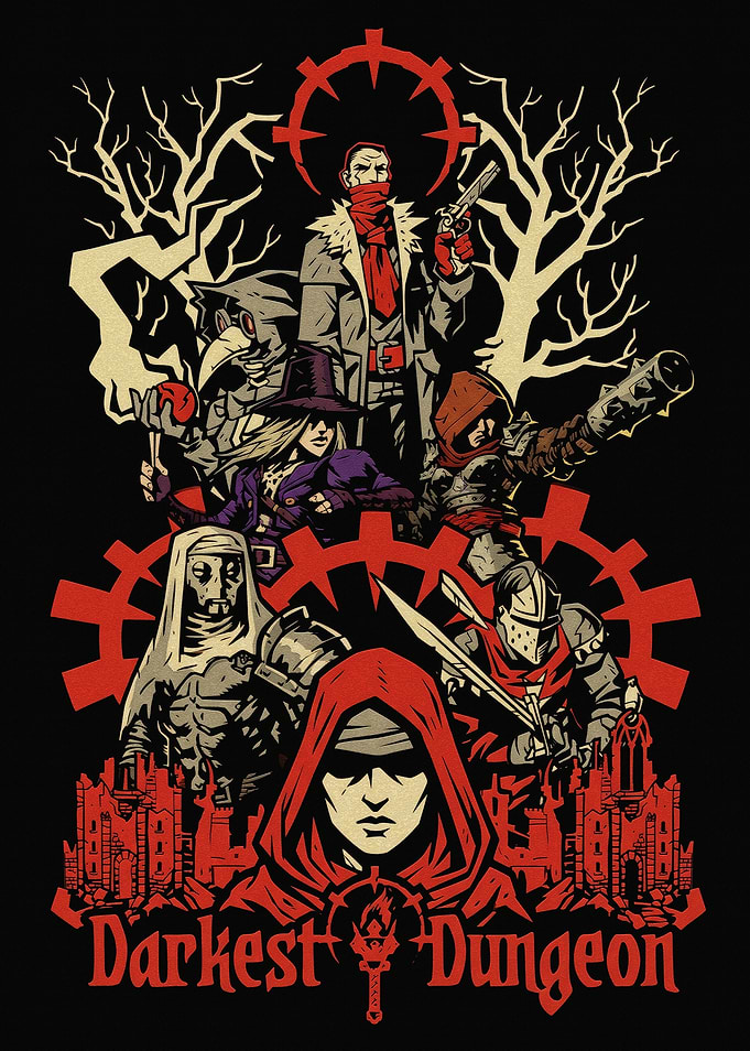 Darkest Dungeon Characters Poster