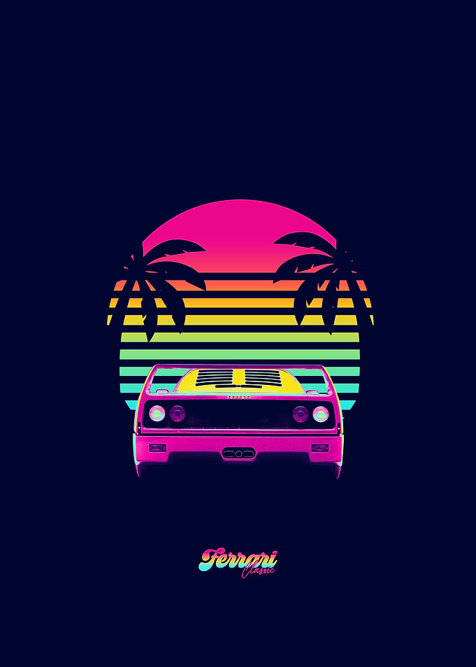 Retro Ferrari F40