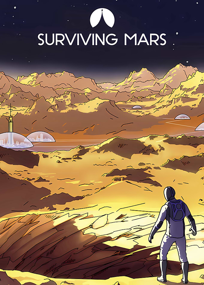 Surviving Mars Game Art
