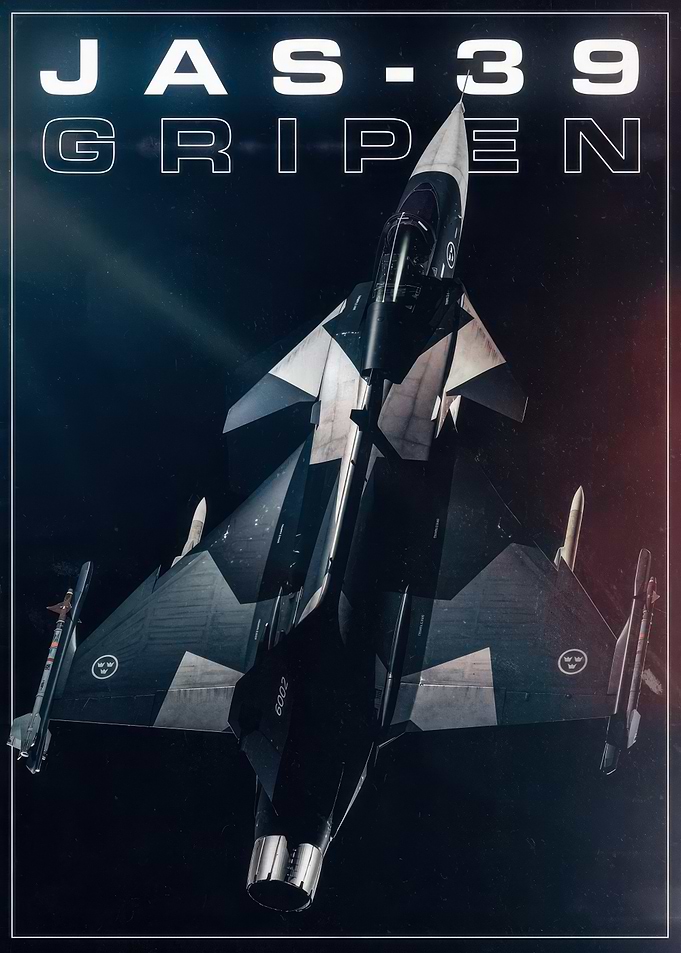 JAS-39 Gripen Fighter Jet