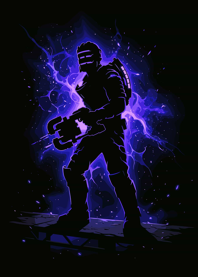 Isaac Clarke in Purple Energy