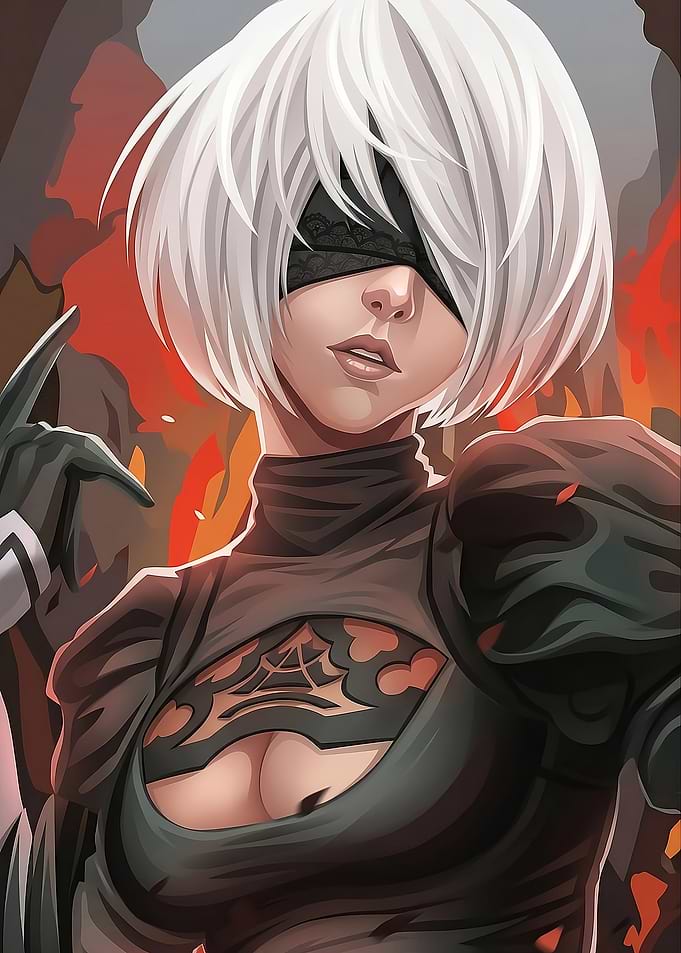 2B from NieR: Automata
