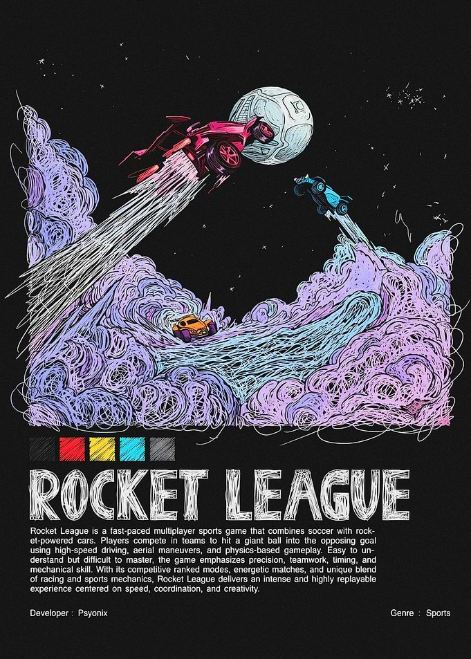 Rocket League Poster