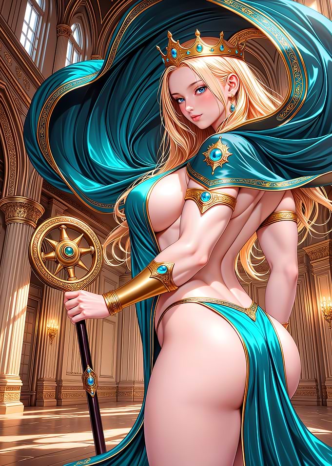 Fantasy Queen Frigga from Norse Mythology