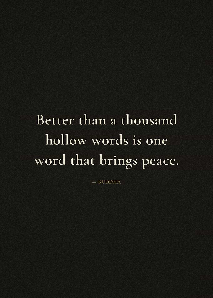 Buddha quote about peace