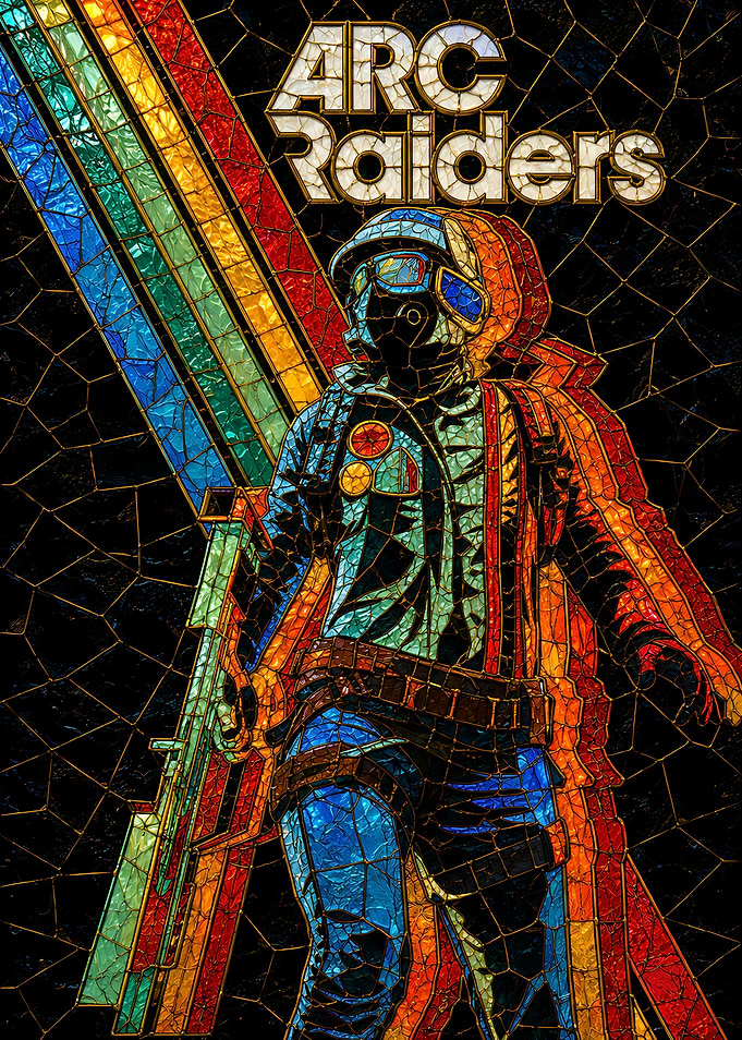 Arc Raiders Stained Glass Poster