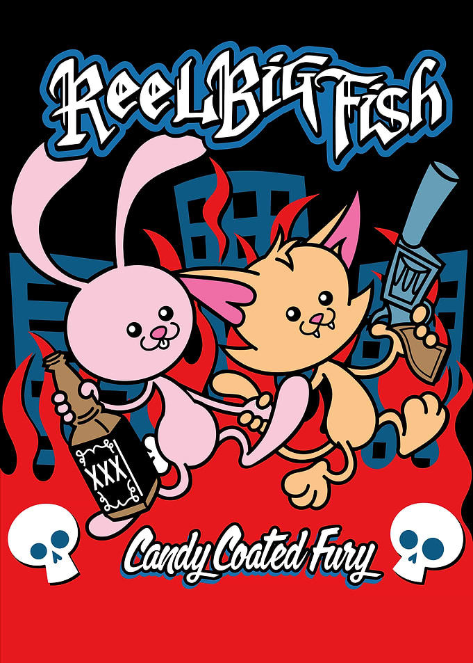 Reel Big Fish Candy Coated Fury Cartoon