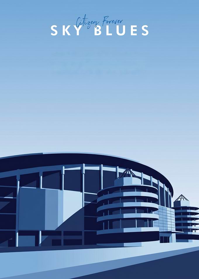 Manchester City Sea of Blue