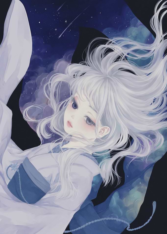 Anime Girl in Space