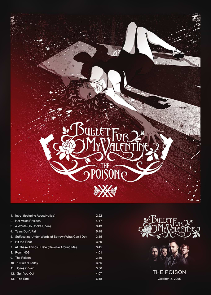 Bullet For My Valentine The Poison Album Art