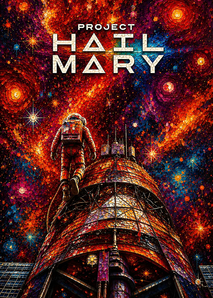 Project Hail Mary Astronaut in Space