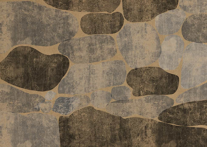 Textured Stone Wall Pattern