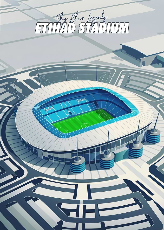 Etihad Stadium Poster