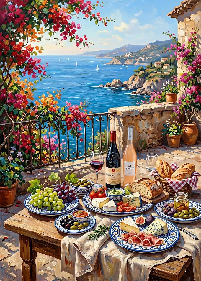 Mediterranean Terrace Feast