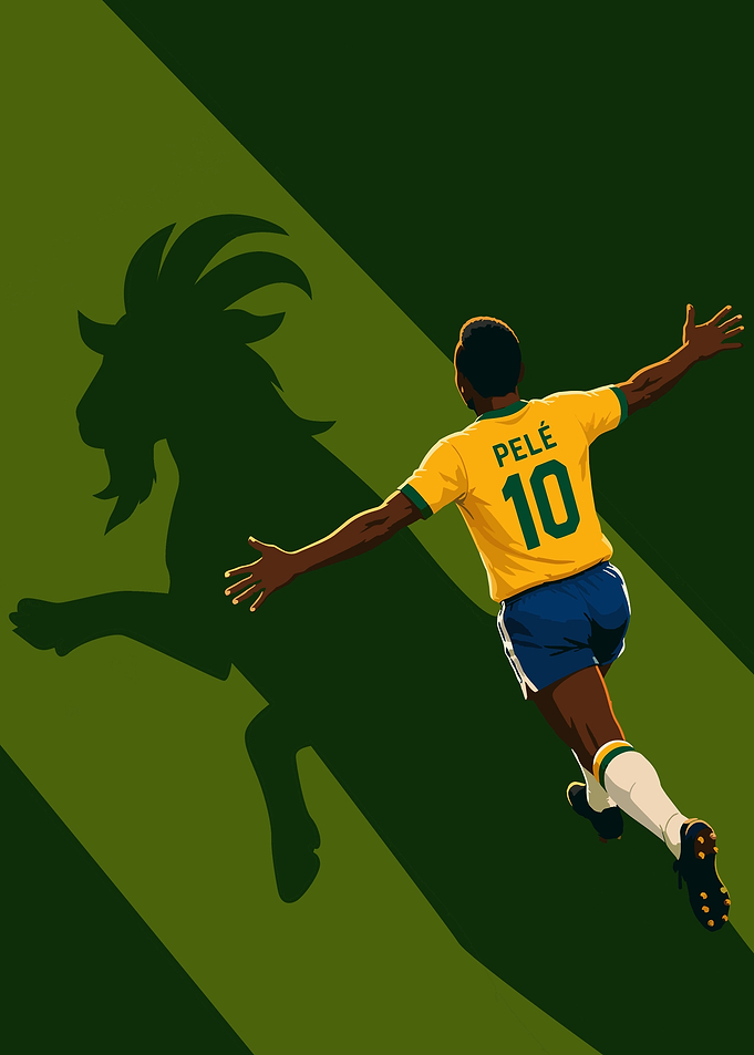 Pele with Goat Shadow