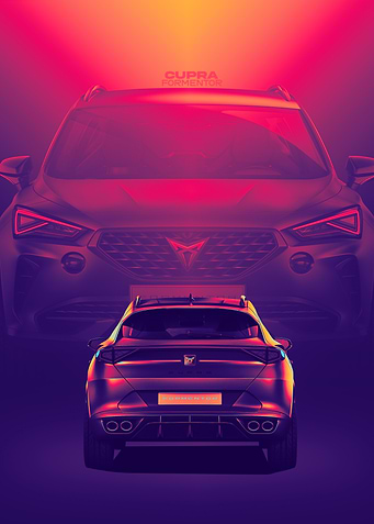 Cupra Formentor Car Art