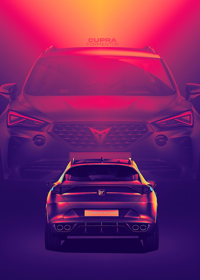 Cupra Formentor Car Art