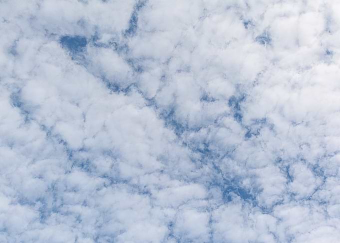 Sky with Cumulus Clouds