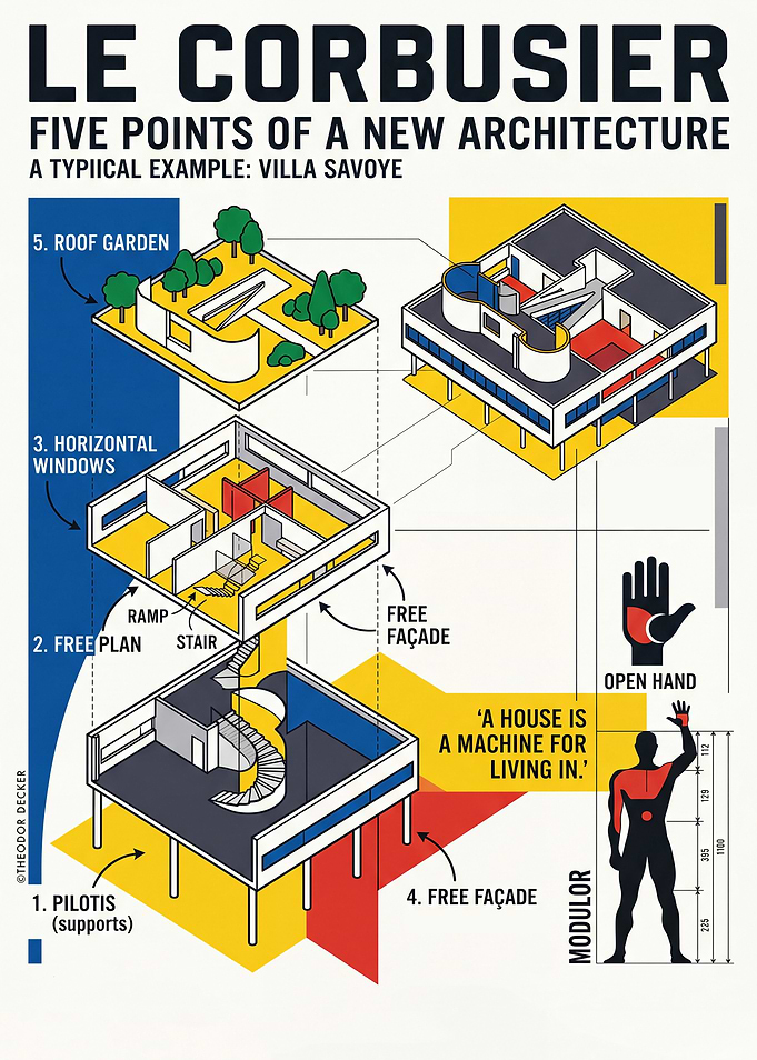 Le Corbusier's Five Points of Architecture