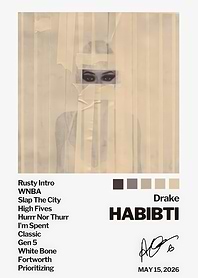 Drake Habibti Album Cover