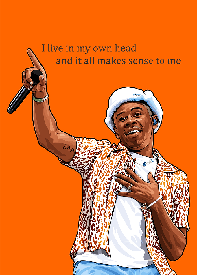 Pixel Art of Tyler, The Creator