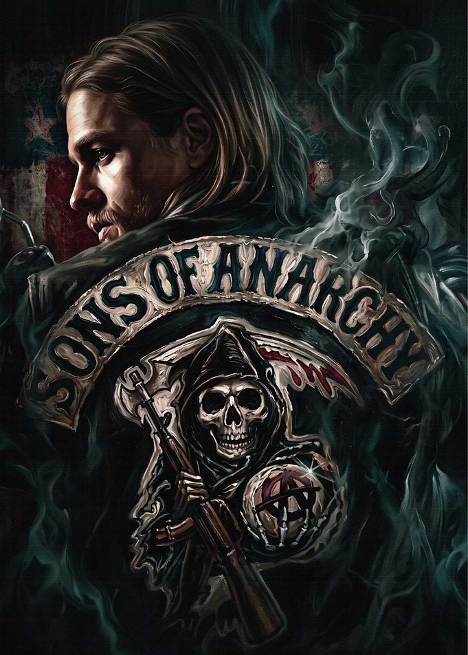 Sons of Anarchy Jax Teller Portrait