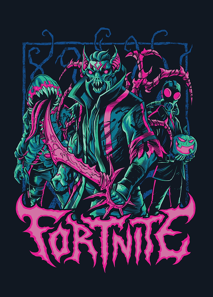 Fortnite's Neon Nightmares